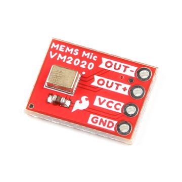 Analog MEMS Microphone Breakout - VM2020 BOB-21537 Antratek Electronics