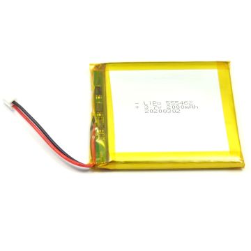 Polymer Lithium Ion Battery - 2000mAh JST PHR2 555462 Antratek Electronics