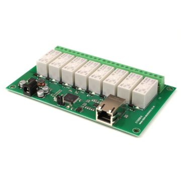 Ethernet Module with 8 Relays ETH008-B Antratek Electronics