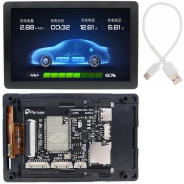 WT32-SC01 Plus - ESP32-S3 Development Board with 3.5" Capacitive Screen 104990762 Antratek Electronics