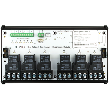 6 Relay, 6 Digital Input Expansion Module X-20s Antratek Electronics